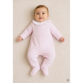 Pijamas	 Pelele volante cuello bebé
