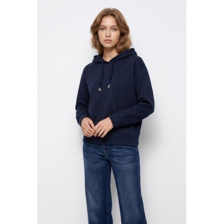 Jerséis y Sudaderas	 Sudadera lisa capucha Tiffosi mujer