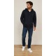 Jerséis y Sudaderas	 Sudadera capucha cremallera hombre