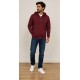 Jerséis y Sudaderas	 Sudadera capucha cremallera hombre