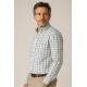 Camisas	 Camisa cuadros manga larga hombre