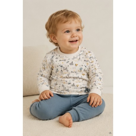 Pijamas	 Pijama bebé fantasía algodón