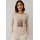 Camisetas y Polos	 Camiseta mujer fantasía manga larga