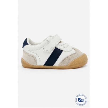 Zapatos	 Deportivo velcro combinado Barefoot bebé