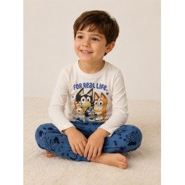 Pijamas	 Pijama algodón Bluey niño