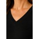 Jerséis y Sudaderas	 Jersey cuello pico mujer