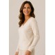 Jerséis y Sudaderas	 Jersey cuello pico mujer