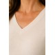 Jerséis y Sudaderas	 Jersey cuello pico mujer