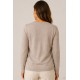 Jerséis y Sudaderas	 Jersey cuello pico mujer