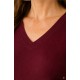 Jerséis y Sudaderas	 Jersey cuello pico mujer