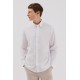 Camisa hombre cuello italiano lisa