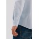 Camisa hombre cuello italiano lisa