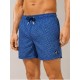 Bañador estampados azul hombre