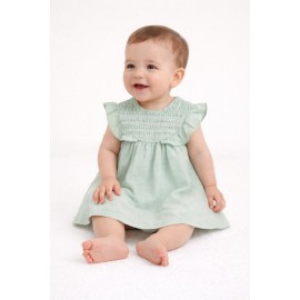 Vestido bebé punto inglés Mayoral
