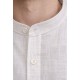 Camisa hombre lino cuello mao