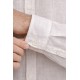 Camisa hombre lino cuello mao