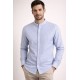Camisa hombre rayas cuello mao