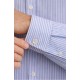 Camisa hombre rayas cuello mao