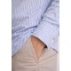Camisa hombre rayas cuello mao