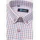 Camisa hombre manga corta cuadros