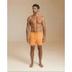 Bañador hombre naranja liso