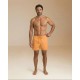 Bañador hombre naranja liso