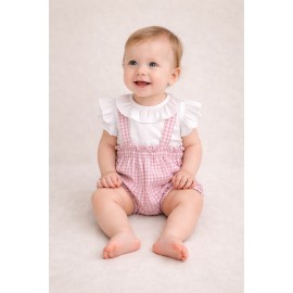 Conjunto vichy bebé 