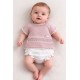 Conjunto bebé punto braguita