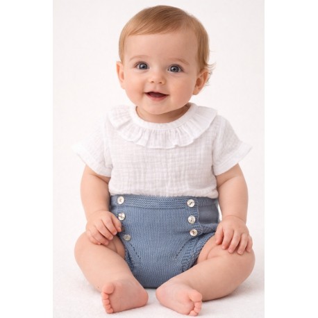 Blusa bebé bambula