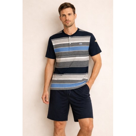 Pijama rayas hombre