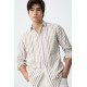 Camisa rayas lino hombre Tiffosi