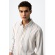 Camisa rayas lino hombre Tiffosi