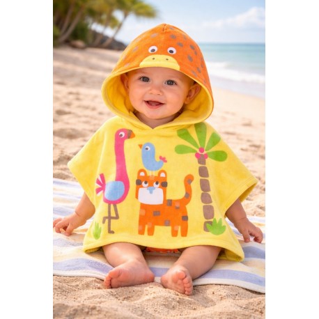 Poncho playa bebé Mayoral