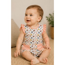 Pijama pelele bebé "Pájaros" Don Algodón