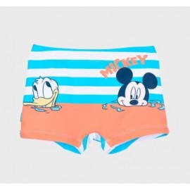 Boxer baño bebé Mickey rayas