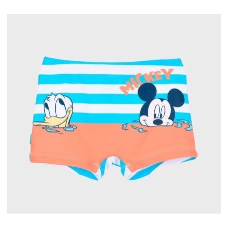 Boxer baño bebé Mickey rayas