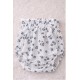 Conjunto braga y cuello bebé flores