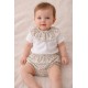 Conjunto bebé braga y cuello
