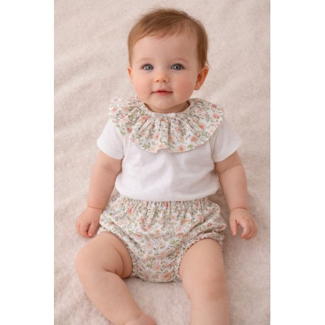 Conjunto bebé braga y cuello