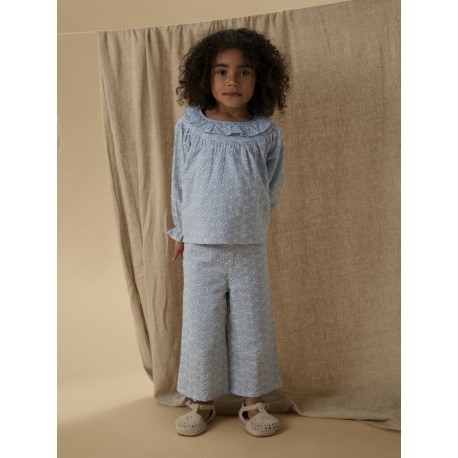 Pantalón niña perforado Lil´Atelier