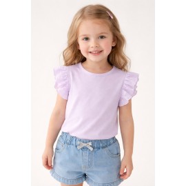 Camiseta niña volantes Name It
