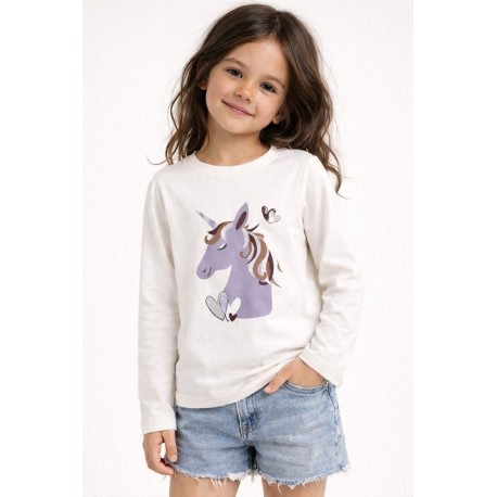 Camiseta niña "Unicornio" Name It