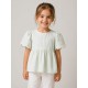 Camiseta niña perforada Name It