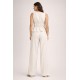 Pantalón fluido lino mujer JJXX