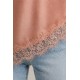 Top lencero asimétrico mujer