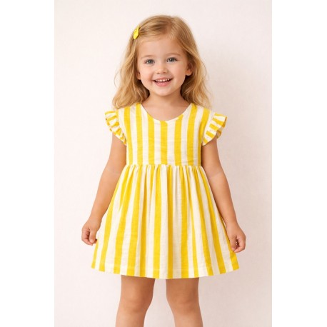 Vestido Mayoral niña rayas