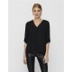Blusa cuello pico mujer de Only