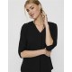 Blusa cuello pico mujer de Only