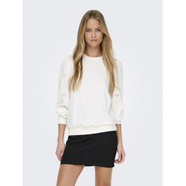 Sudadera mujer perforada ONLY