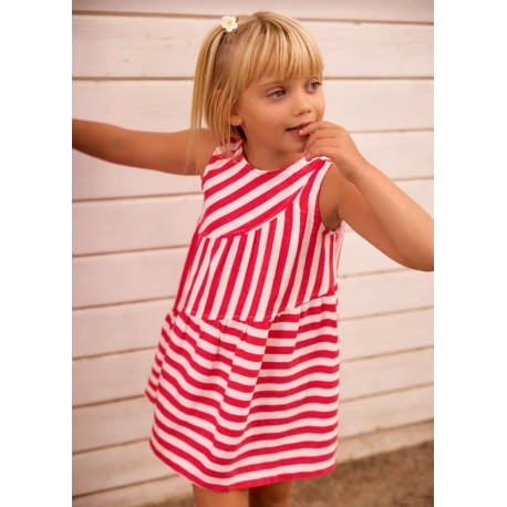 Vestido niña rayas Mayoral